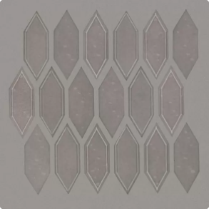 Light Grey Picket - ceramic tile